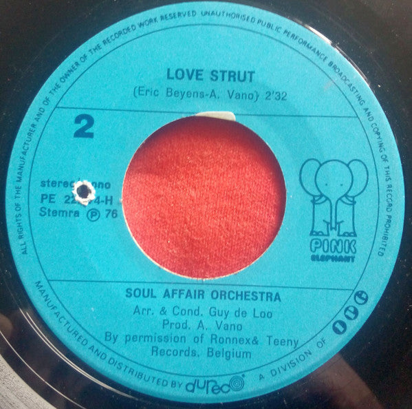 The Soul Affair Orchestra - Amor / Love Strut