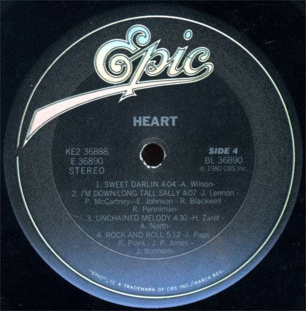 Heart -Greatest Hits / Live