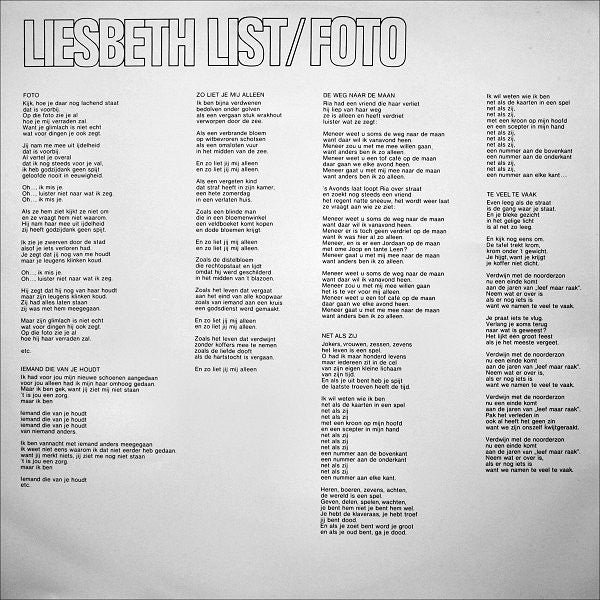 Liesbeth List -Foto