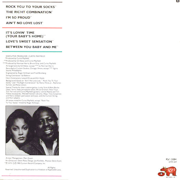 Linda Clifford & Curtis Mayfield -The Right Combination