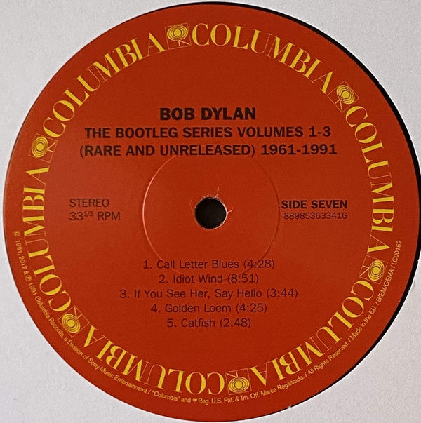 Bob Dylan -The Bootleg Series Volumes 1 - 3 [Rare & Unreleased] 1961-1991
