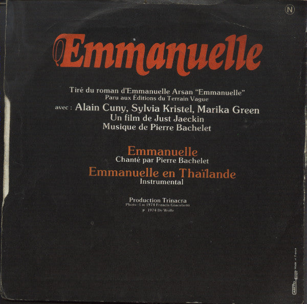 Pierre Bachelet -Emmanuelle (Bande Originale Du Film)