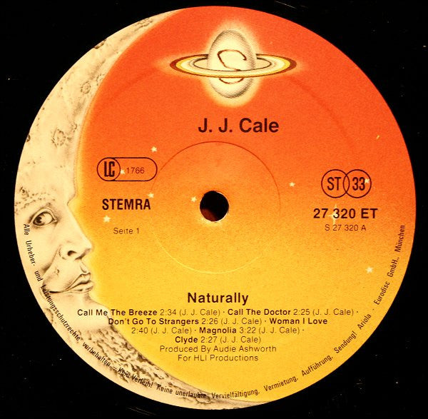 J.J. Cale -Naturally
