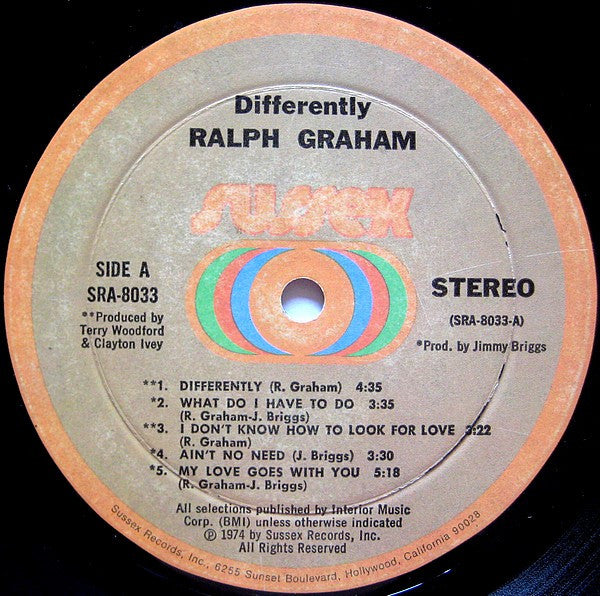 Ralph Graham -Differently