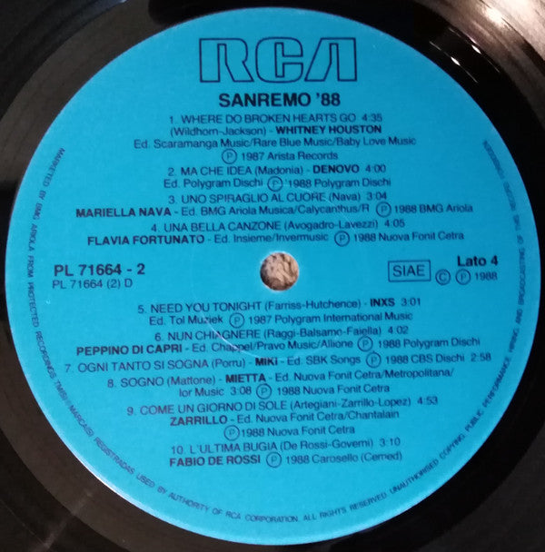 Various -Sanremo 88