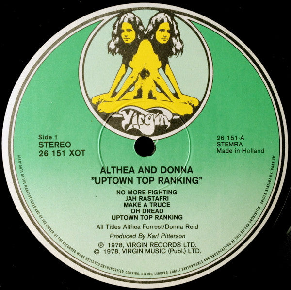 Althea And Donna* -Uptown Top Ranking