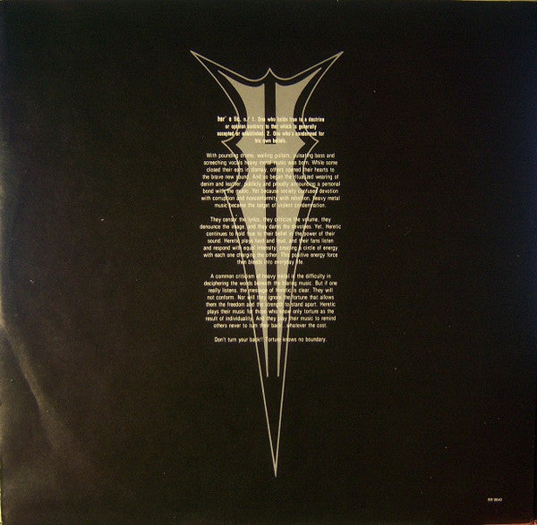 Heretic (10) -Torture Knows No Boundary