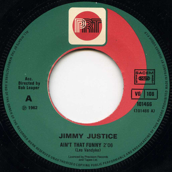 Jimmy Justice -Ain't That Funny / One