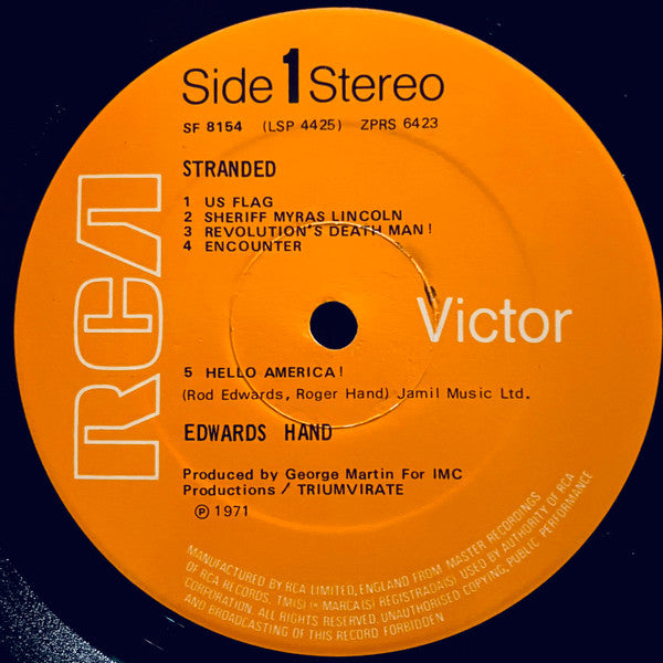 Edwards Hand -Stranded
