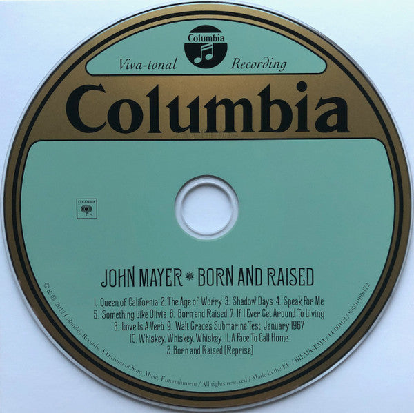 John Mayer -Born And Raised