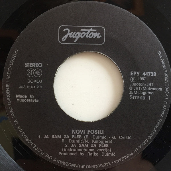 Novi Fosili -Ja Sam Za Ples