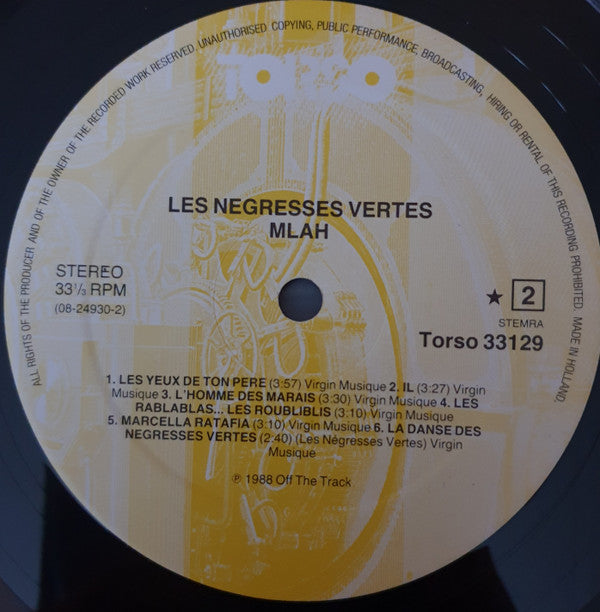 Les Negresses Vertes -Mlah