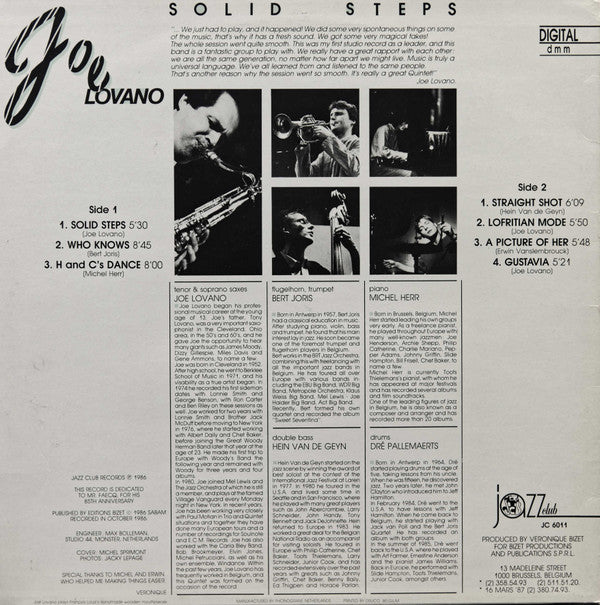 Joe Lovano - Solid Steps