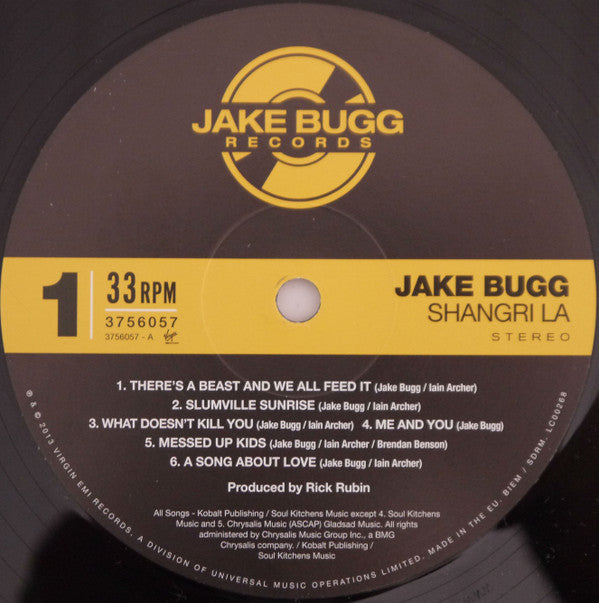 Jake Bugg -Shangri La