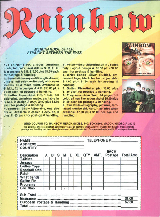 Rainbow -A Light In The Black 1975-1984