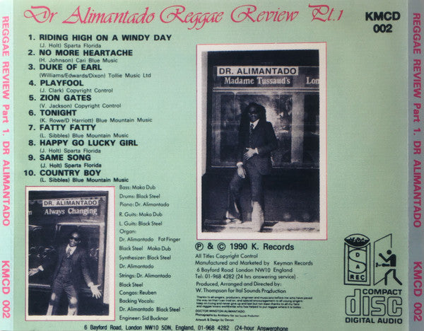 Dr. Alimantado - Reggae Review Pt.1