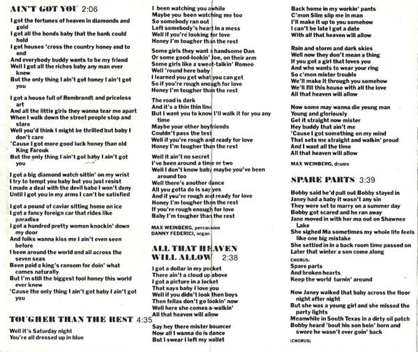 Bruce Springsteen - Tunnel Of Love