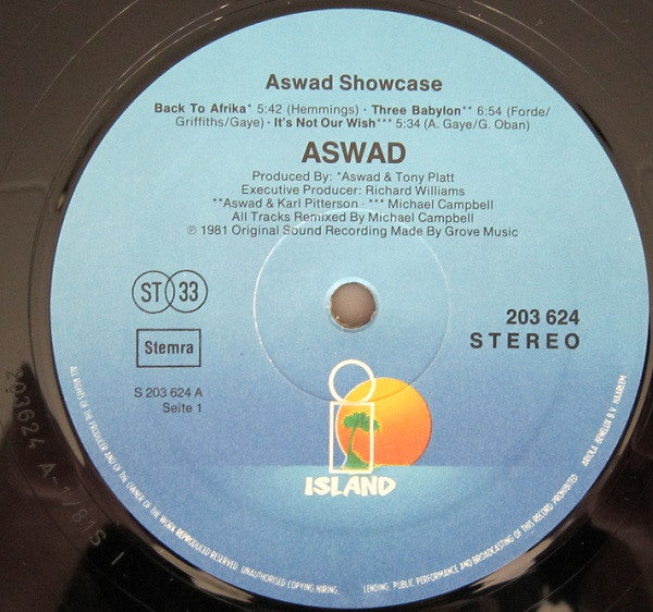 Aswad -Showcase