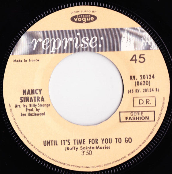 Nancy Sinatra - Lightning's Girl / Until It's Time For You To Go