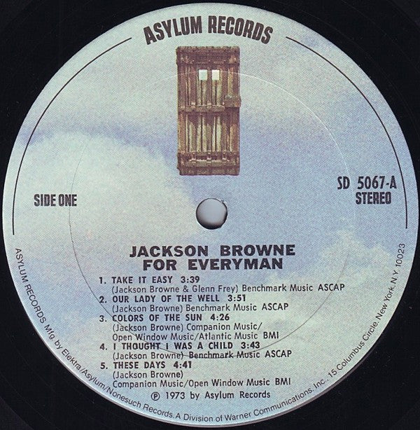 Jackson Browne -For Everyman