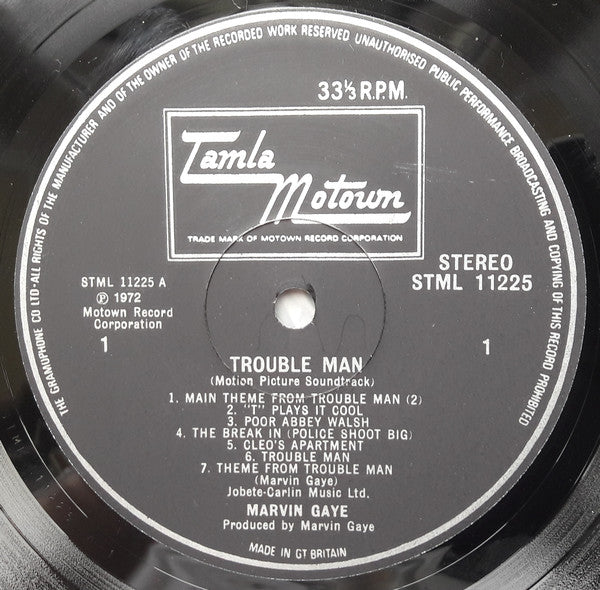 Marvin Gaye -Trouble Man