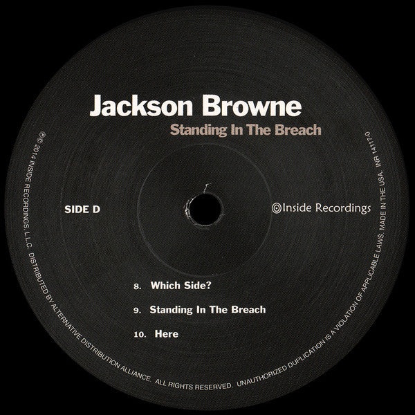 Jackson Browne -Standing In The Breach