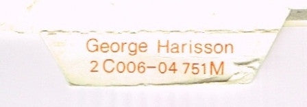 George Harisson* -What Is Life / Apple Scruffs