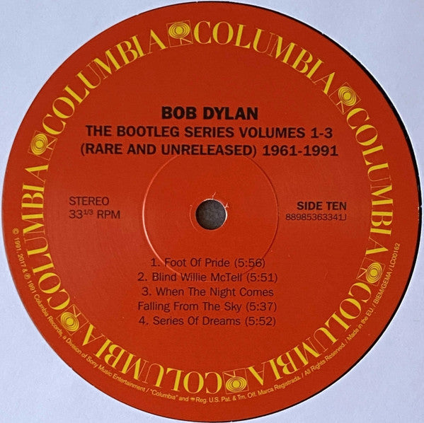 Bob Dylan -The Bootleg Series Volumes 1 - 3 [Rare & Unreleased] 1961-1991