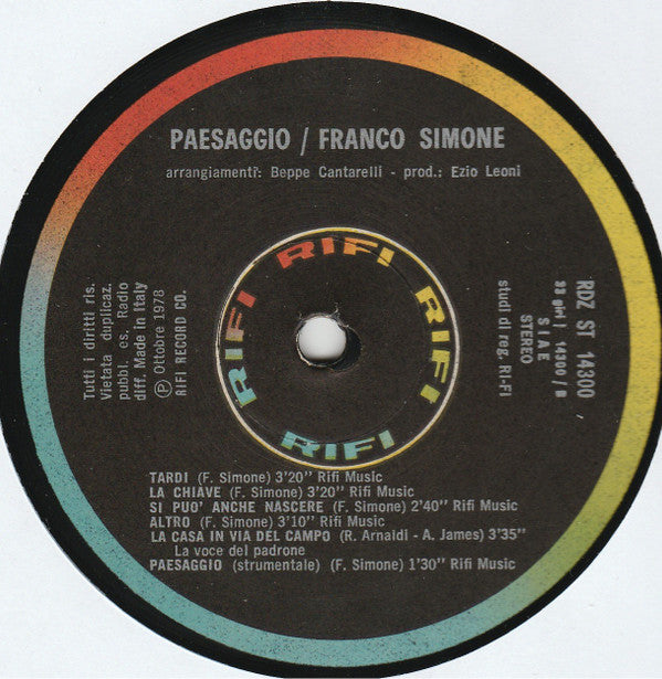 Franco Simone -Paesaggio