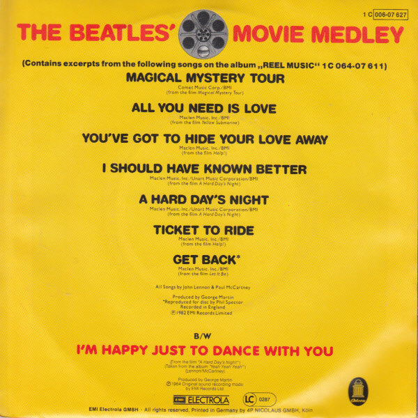The Beatles -The Beatles' Movie Medley
