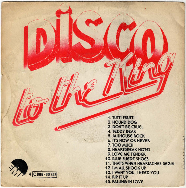 Douglas Roy -Disco To The King