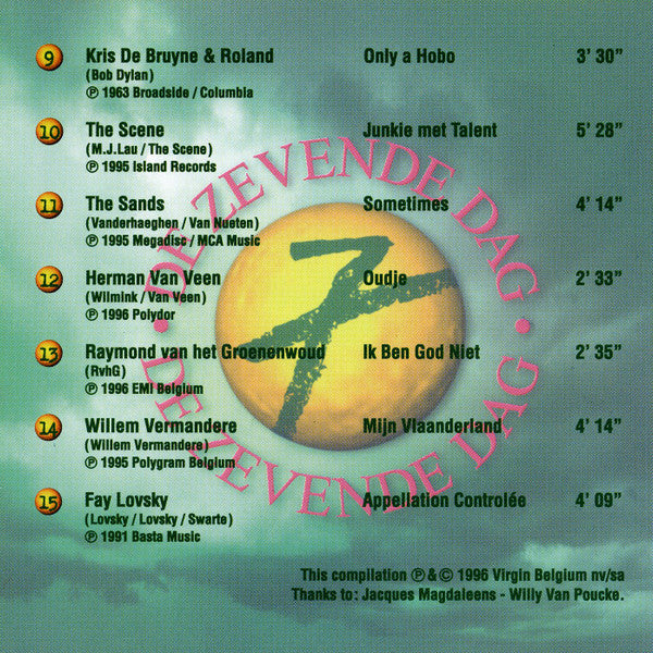 Various - De Zevende Dag - Live