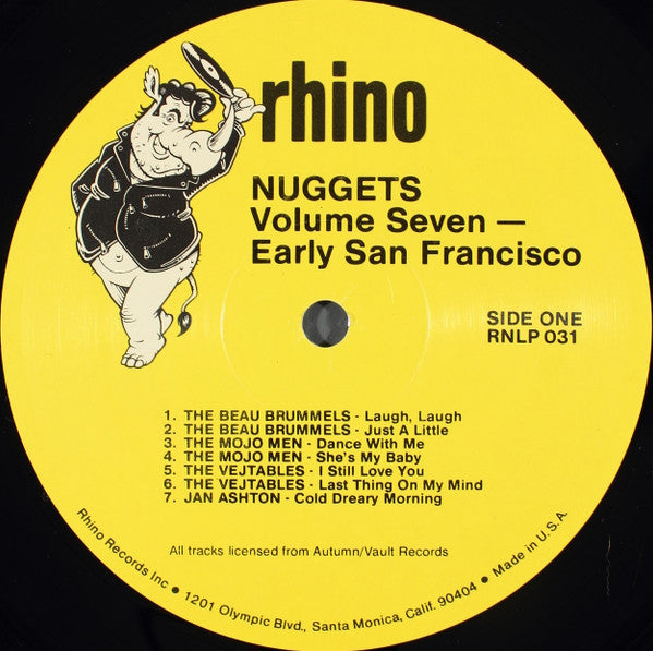 Various - Nuggets Volume Seven: Early San Francisco
