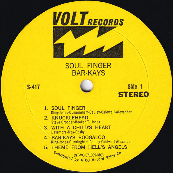 Bar-Kays -Soul Finger