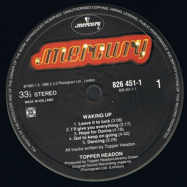 Topper Headon - Waking Up