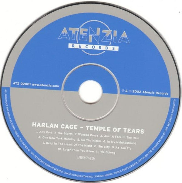 Harlan Cage -Temple Of Tears