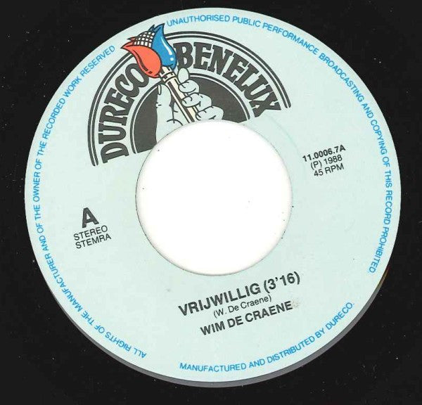 Wim De Craene -Vrijwillig