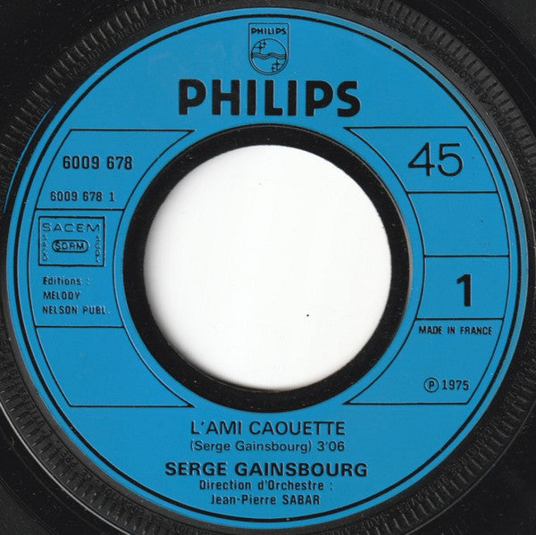Gainsbourg* - L'ami Caouette / Le Cadavre Exquis