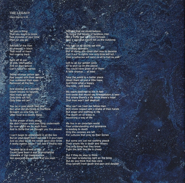 Iron Maiden -A Matter Of Life And Death