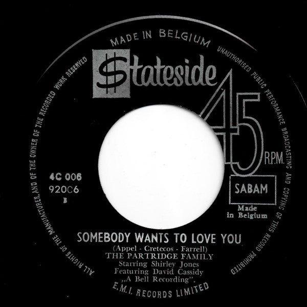 The Partridge Family -I Think I Love You