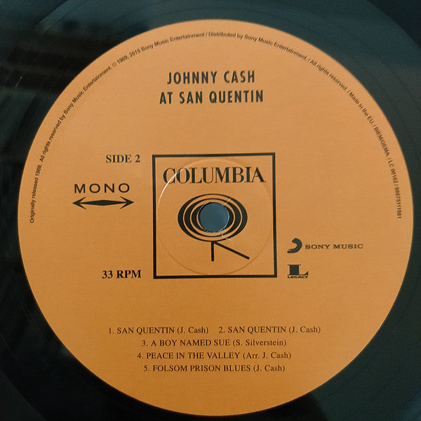 Johnny Cash -Johnny Cash At San Quentin