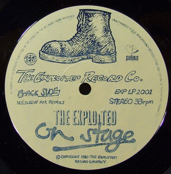 The Exploited -On Stage