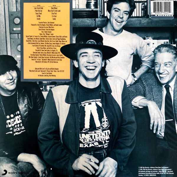 Stevie Ray Vaughan And Double Trouble* -Texas Flood