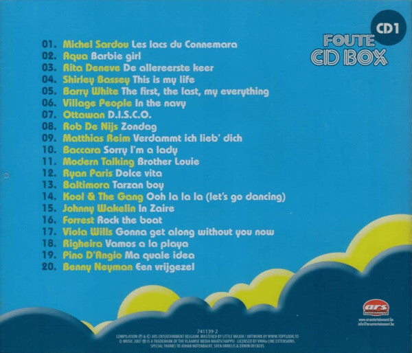 Various -Foute CD Box Van Deckers & Ornelis
