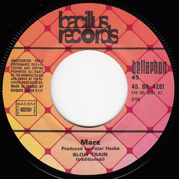 Marz* -Slow Train / And Now I Know