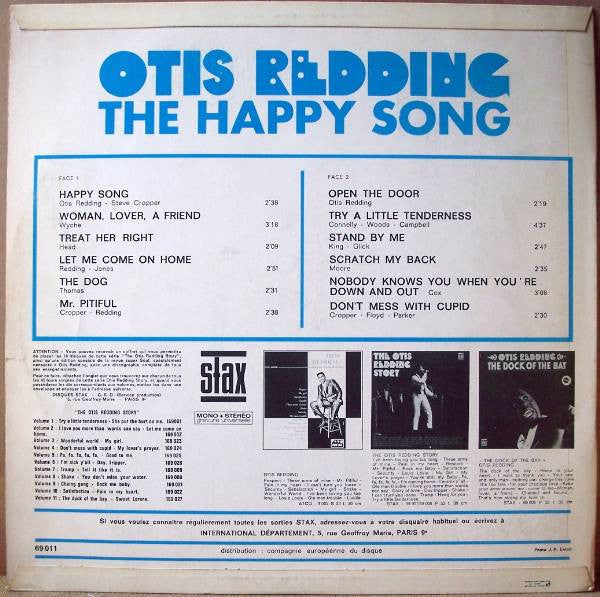 Otis Redding -The Happy Song