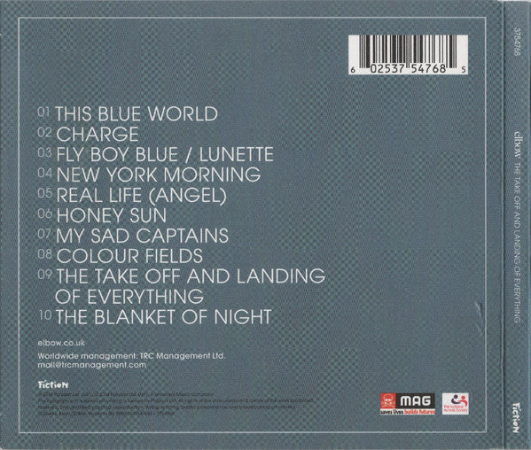 Elbow -The Take Off And Landing Of Everything