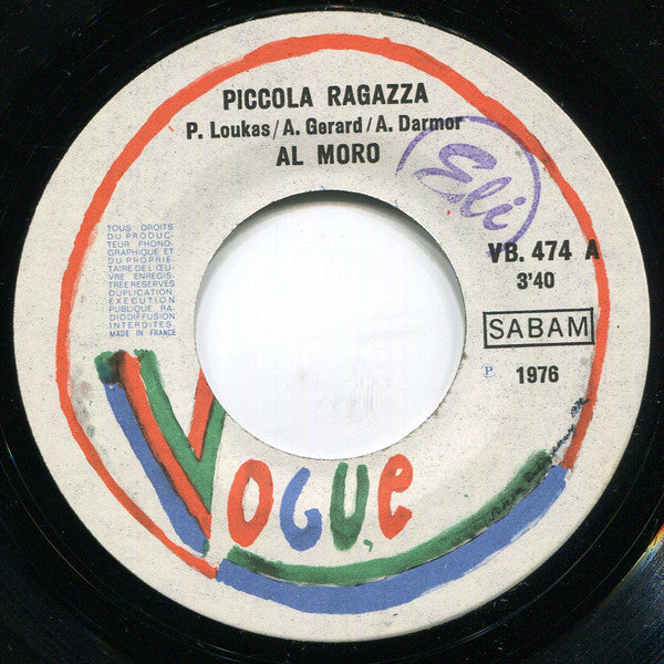 Al Moro -Piccola Ragazza