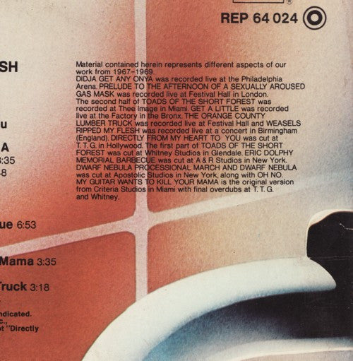 The Mothers Of Invention* -2 Originals Of The Mothers Of Invention