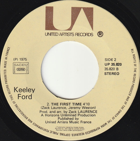 Keeley Ford -Let Me Be The One